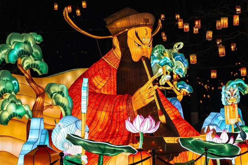 合肥逍遥津新春灯会璀璨启幕 46天光影奇观(图10)