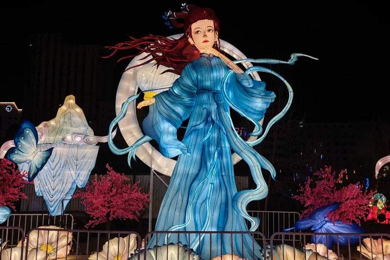 第二届灯会创新升级 光影科技演绎传统民俗(图3)