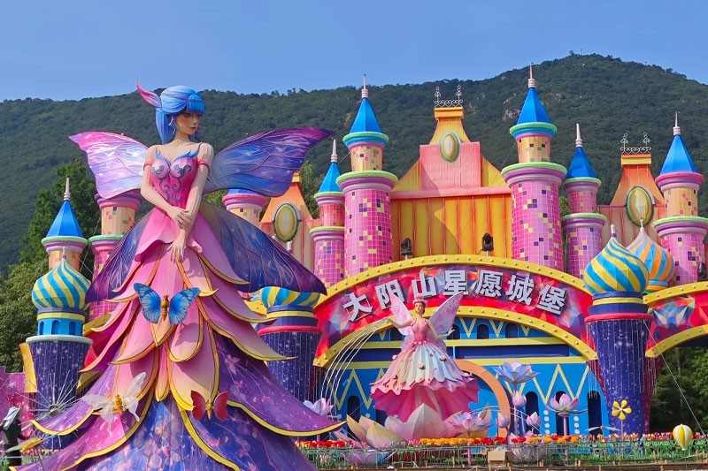 苏州大阳山童话奇遇夜引爆夜游经济 灯光与非遗交织的梦幻之旅(图12)