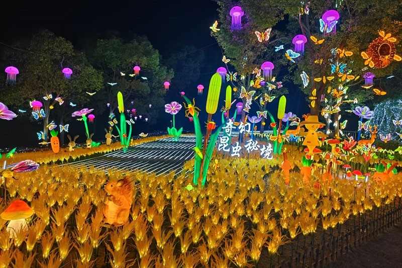 南通狼山首届新春灯会绽放非遗光影盛宴(图3)