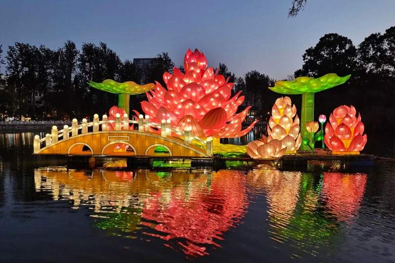 昆明翠湖公园灯会(图6)