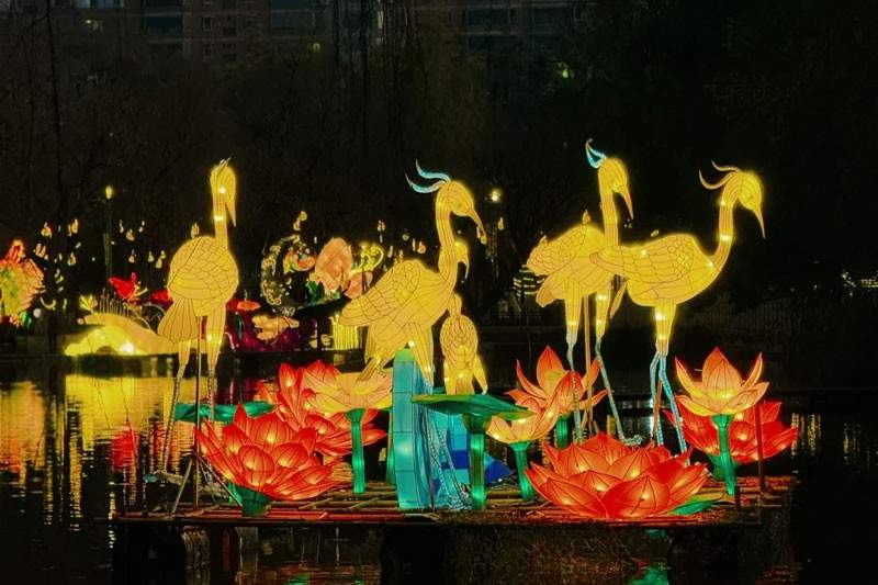 昆明翠湖公园灯会(图9)