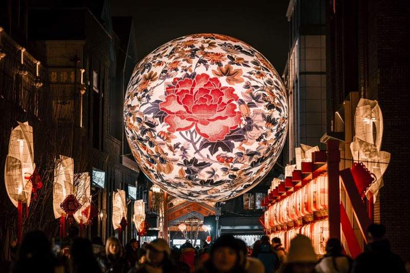 2025北京前门新春灯会