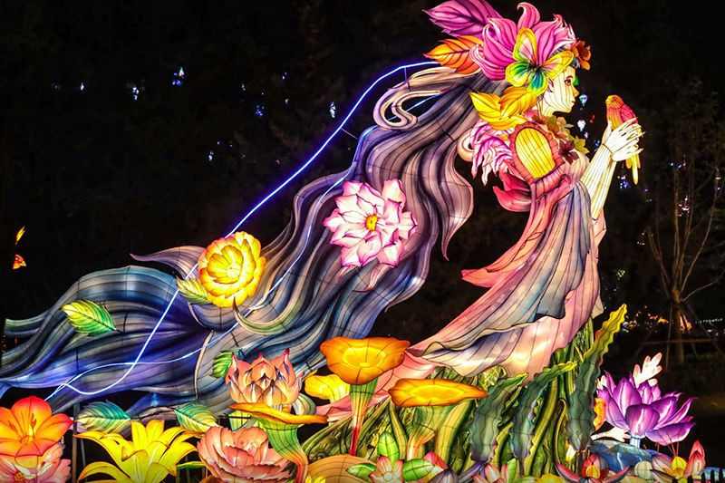 青岛中山公园灯会