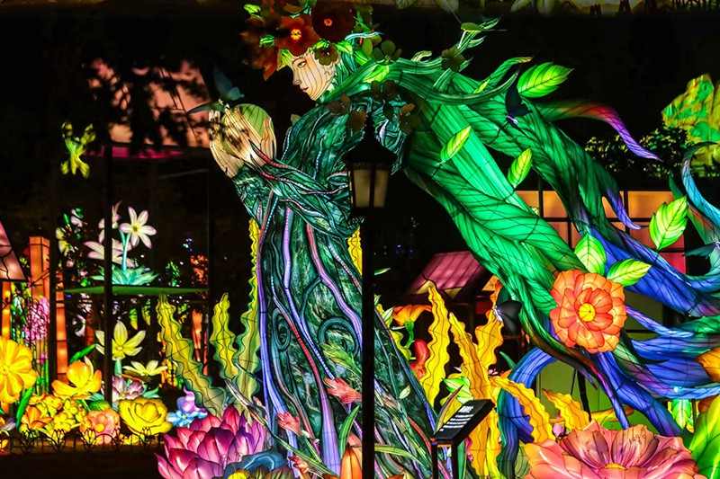 2025青岛中山公园灯会：科技与文化交融的光影盛宴(图4)