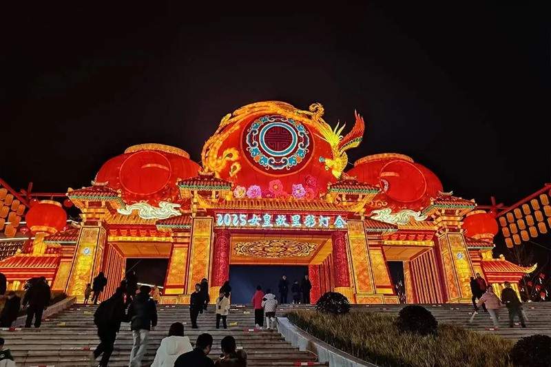 逛女皇故里灯会 赏广元文化盛景(图1) 逛女皇故里灯会 赏广元文化盛景