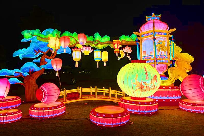 龙湾璀璨夜 花灯耀新春(图3)