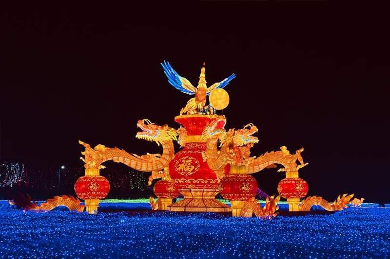 咸阳上元华灯夜(图1) 咸阳上元华灯夜