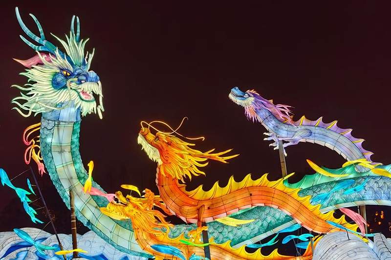 金陵巳年春似锦·秦淮灯会万象新