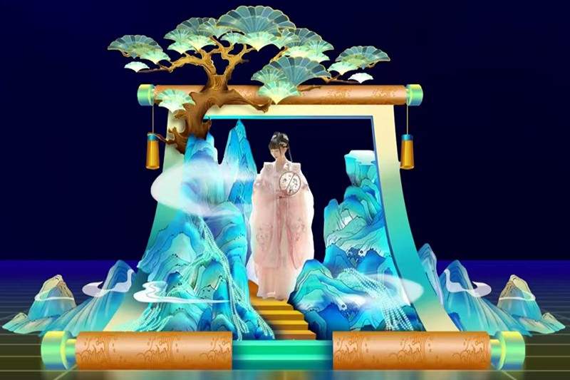 瑞龙辞岁·金蛇送福(图3)