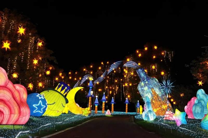 大阳山童话夜游(图3)