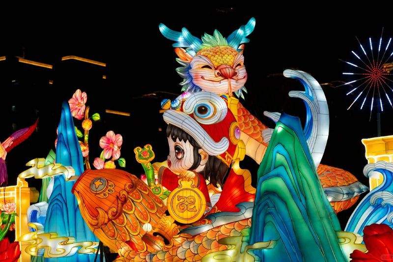 灯火盛景·福满新岁