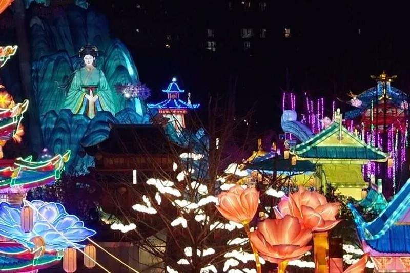 2025江滩公园灯会创意亮点：熊猫元素惊艳亮相(图2)