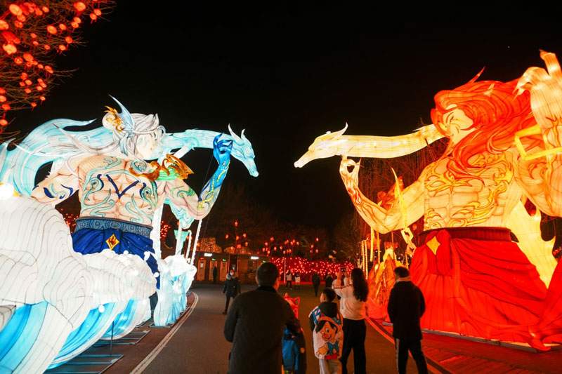 2025唐山南湖春节灯会(图4)