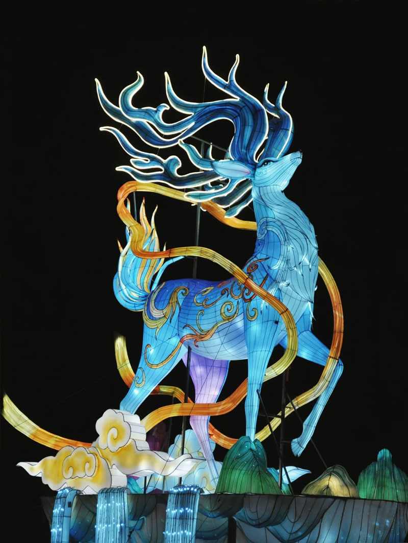 2025唐山南湖春节灯会(图9)