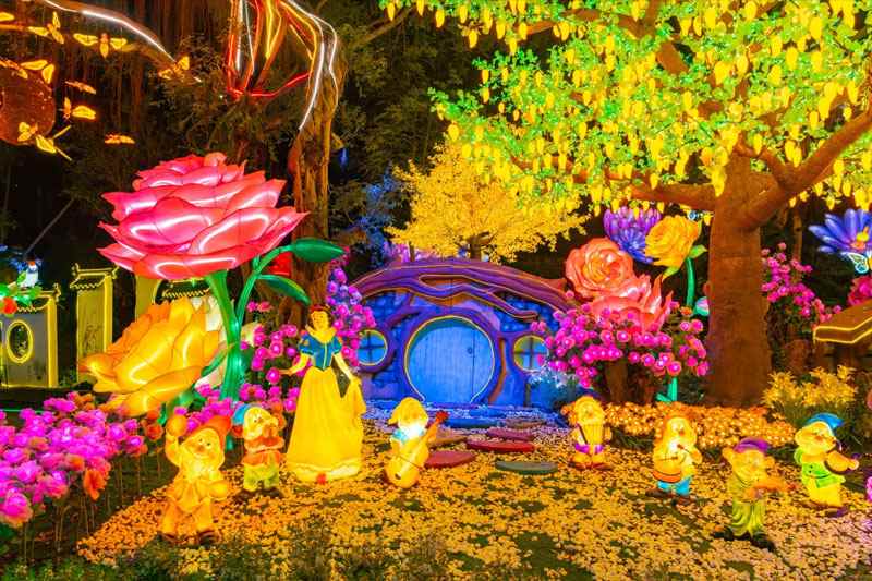 1 2025青秀山哪吒灯会(图2)