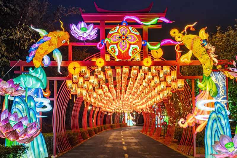 8 2025青秀山哪吒灯会(图9)