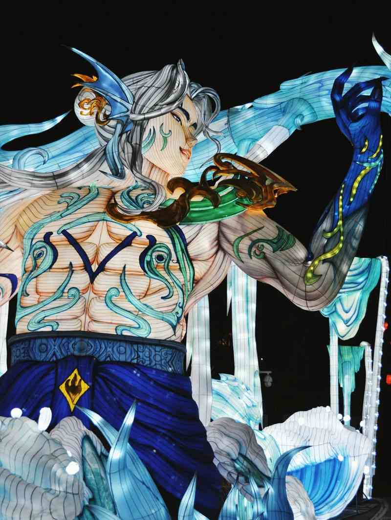 2025唐山南湖春节灯会(图11)