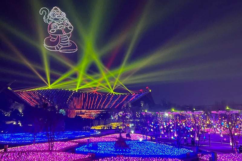 第三届北京世园花灯艺术节(图12)