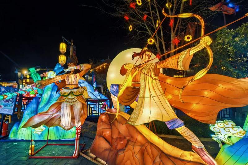 6 2025关圣古镇灯会(图10)