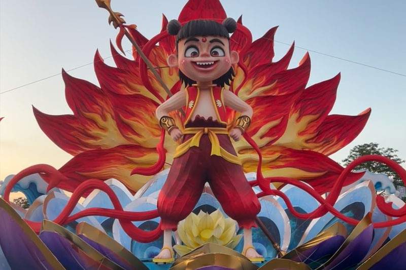 9.jpg 青秀山哪吒灯会(图9)