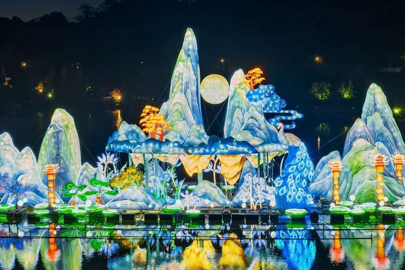 12.jpg 青秀山哪吒灯会(图12)