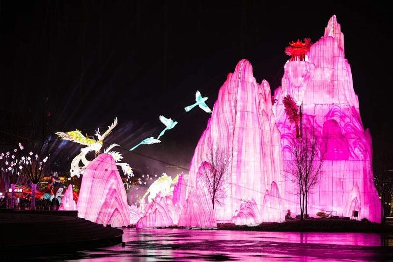 2025唐山南湖春节灯会(图3)