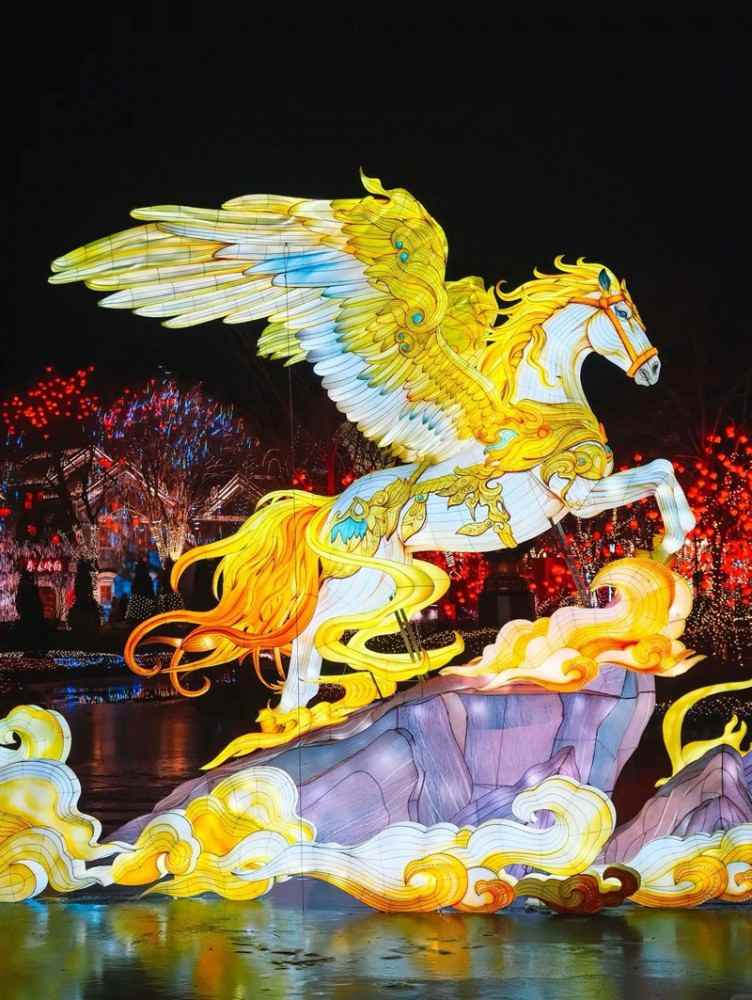 2025唐山南湖春节灯会(图14)