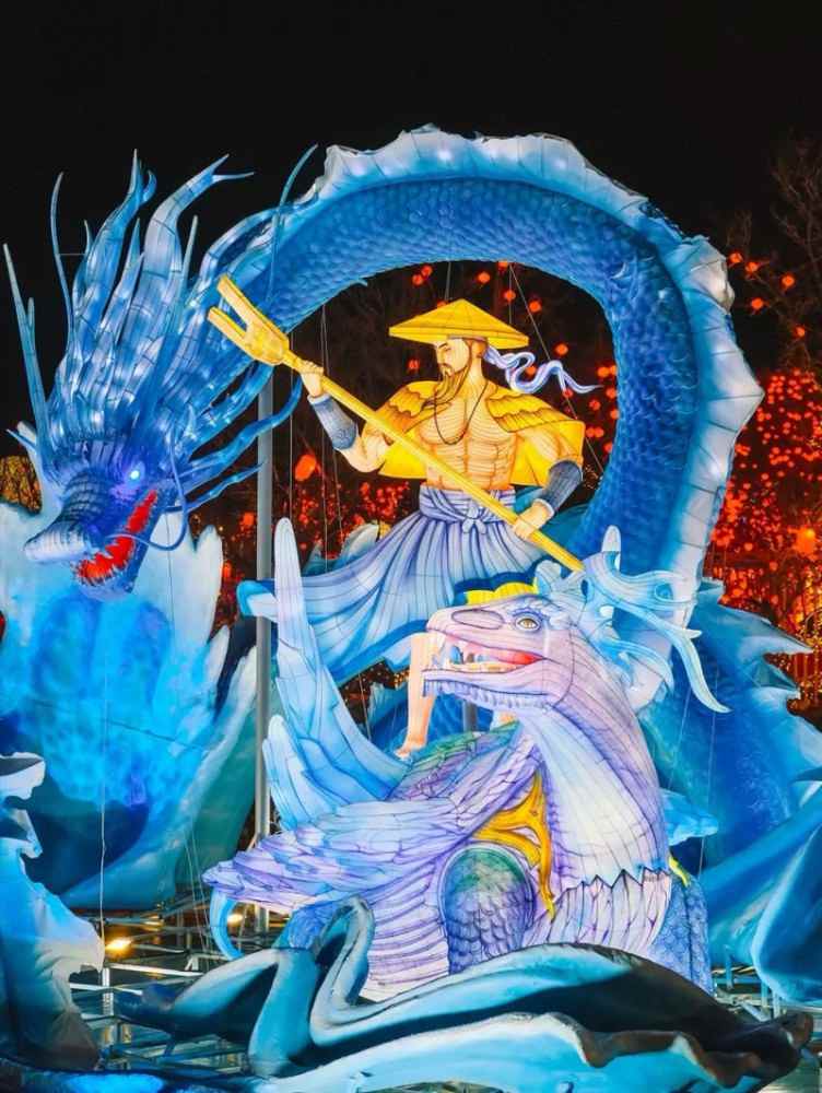 2025唐山南湖春节灯会(图15)