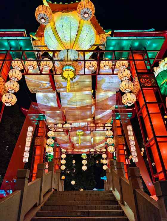 秦淮灯会点亮非遗文化，中外交流共绘璀璨新篇章(图8)