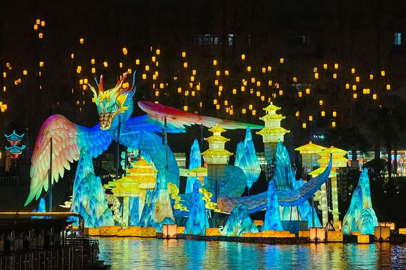 秦淮灯会点亮非遗文化，中外交流共绘璀璨新篇章(图13)