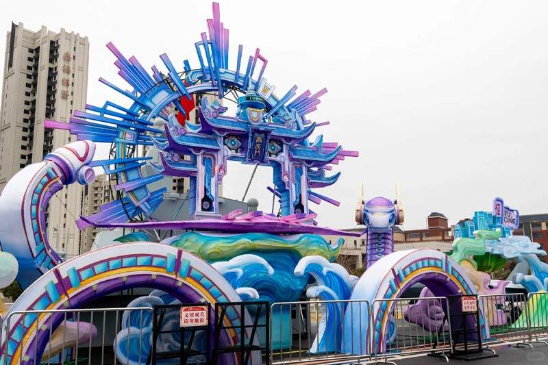 331q.jpg 赛博玉融未来之城灯光秀展现福清文旅新风貌(图2)