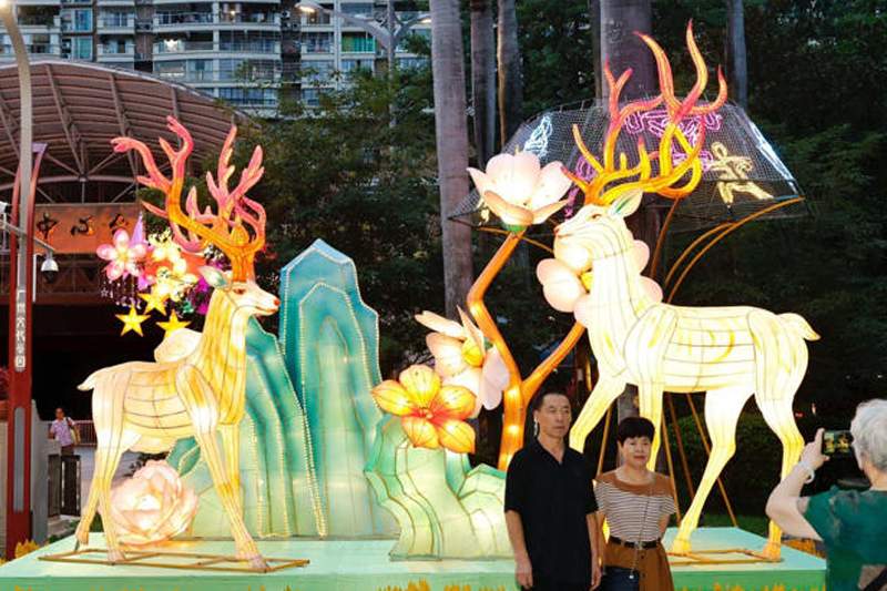 8 广州中秋灯会彩灯盛宴,传统工艺与现代元素完美融合(图8)