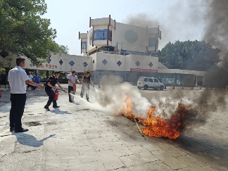 博物馆开展消防安全培训演练活动提升应急处置能力(图4)