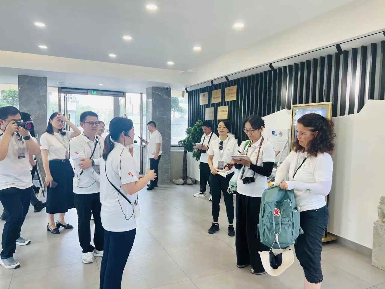 联合国教科文组织专家考察自贡世界地质公园彩灯博物馆(图1)