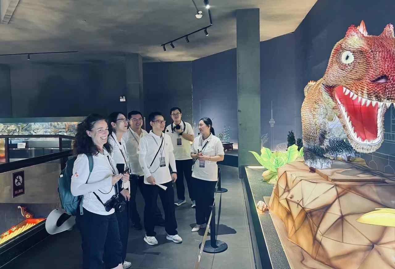 联合国教科文组织专家考察自贡世界地质公园彩灯博物馆(图3)