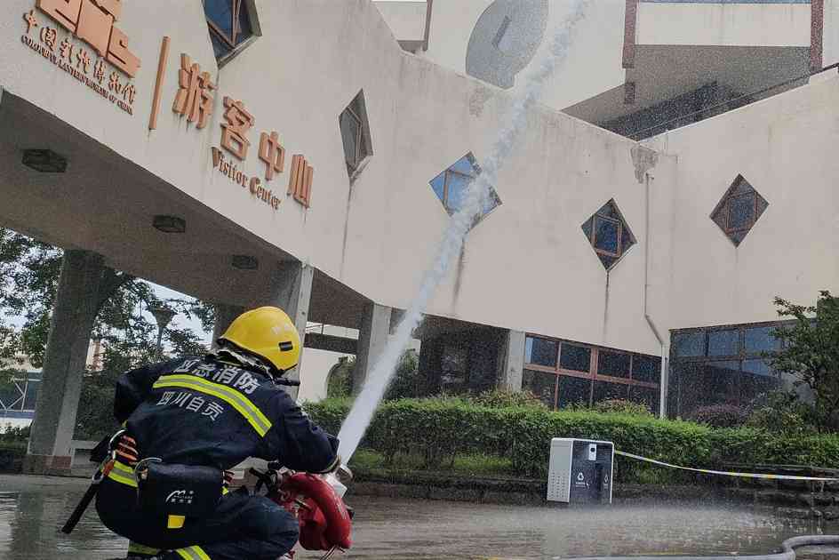 自贡市文旅系统开展安全生产月消防培训演练活动(图4)