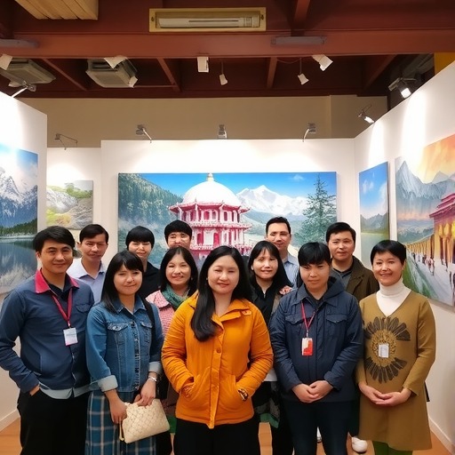 自贡画家俄罗斯写生成果展 用艺术传递异国人文风情(图4) 自贡画家俄罗斯写生成果展 用艺术传递异国人文风情(图4)