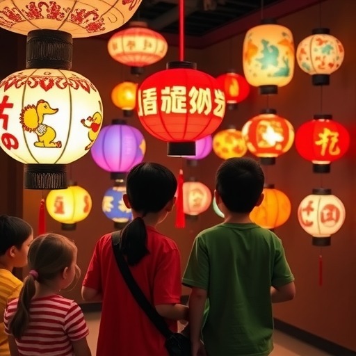 留守儿童探秘彩灯文化 点亮非遗传承之光(图4)