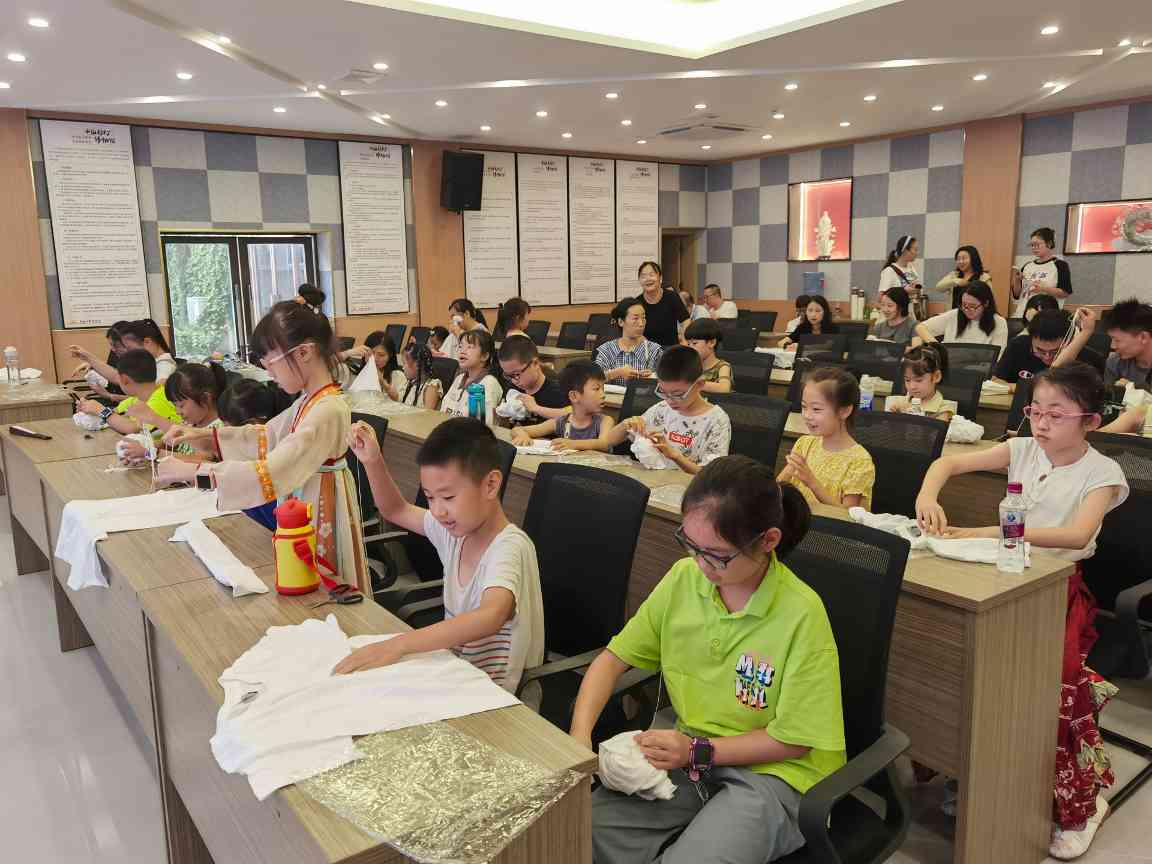 博物馆暑期活动：非遗扎染体验乐享清凉假日(图7)