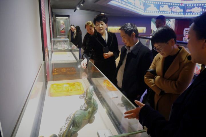 中国彩灯博物馆接受省文物局2023年度博物馆绩效实地考评(图2)