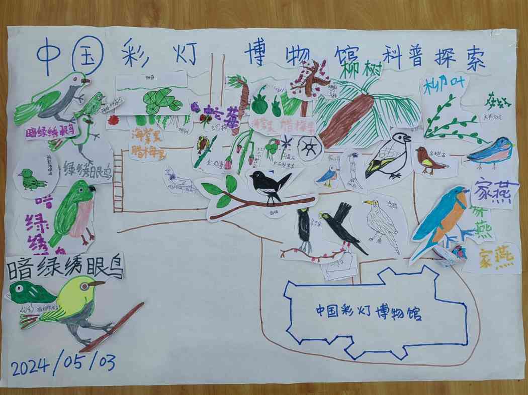 青少年自然探索科普活动：动植物与彩灯图案奇妙联动(图5)
