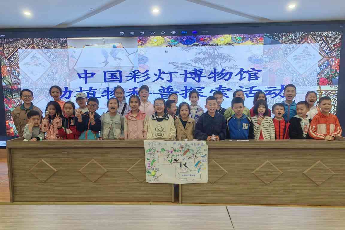 青少年自然探索科普活动：动植物与彩灯图案奇妙联动(图7)