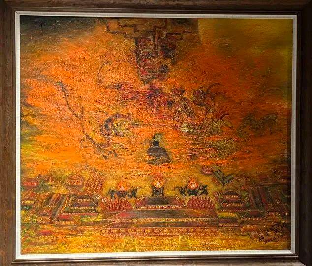 自贡彩灯博物馆收赠多位艺术家油画与彩灯珍品(图2)