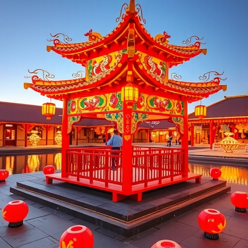 非遗彩灯文化走进唐家岩社区 传递新年祝福(图3)