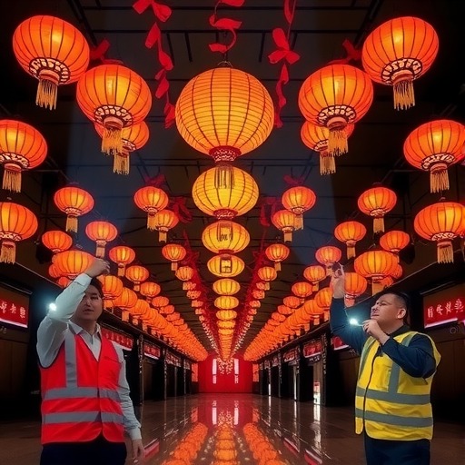 彩灯博物馆强化节前安保检查确保安全(图4) 彩灯博物馆强化节前安保检查确保安全(图4)