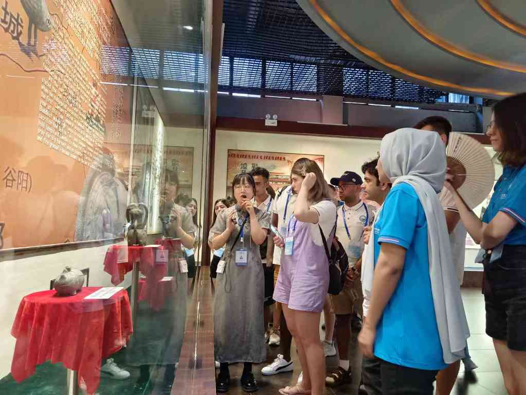 高校外籍师生探寻巴蜀彩灯文化传承之旅(图2)