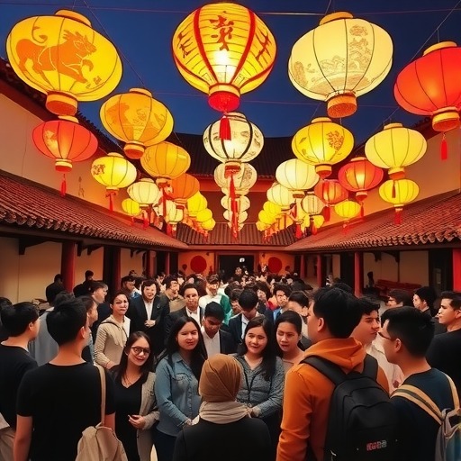 高校外籍师生探寻巴蜀彩灯文化传承之旅(图6)