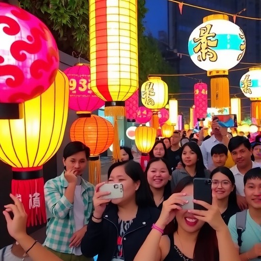 春节黄金周彩灯博物馆免费开放吸引年轻观众打卡活动(图9) 春节黄金周彩灯博物馆免费开放吸引年轻观众打卡活动(图9)