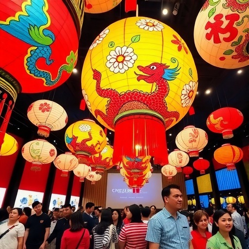 国庆彩灯文旅盛宴：安全防控与惠民活动并行(图4)